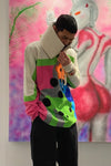 Walter Van Beirendonck Super Walter Knit sweater (led) AW22-23 5006 (A) Mi Bai